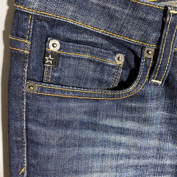 𝅺big Star Hazel Mid Rise Boot Cut Jeans Size 25L - Picture 5 of 10